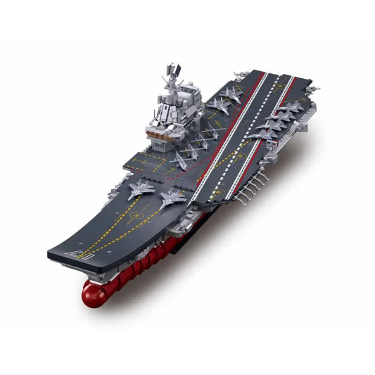 Sluban Shandong Aircraft Carrier 1:450 Building Block Model – 1,413 Pieces | M38-B1189
