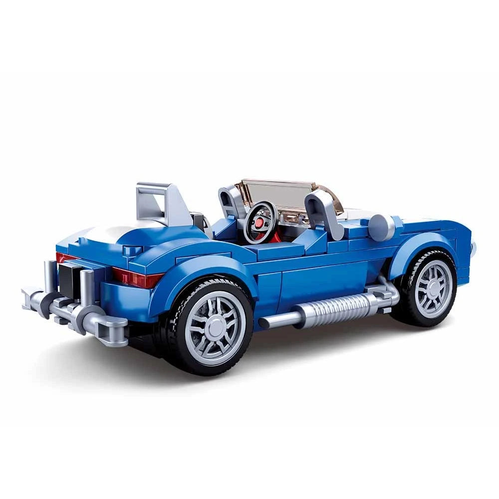 Sluban Cobra GT40 Sports Car Building Block Model – 169 Pieces | M38-B0706A