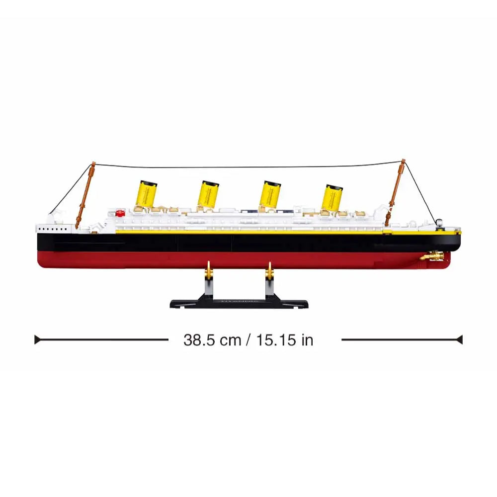 Sluban Titanic 1:700 Scale Building Block Model – 378 Pieces | M38-B1551