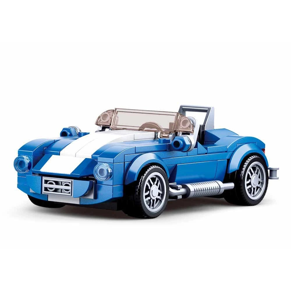 Sluban Cobra GT40 Sports Car Building Block Model – 169 Pieces | M38-B0706A