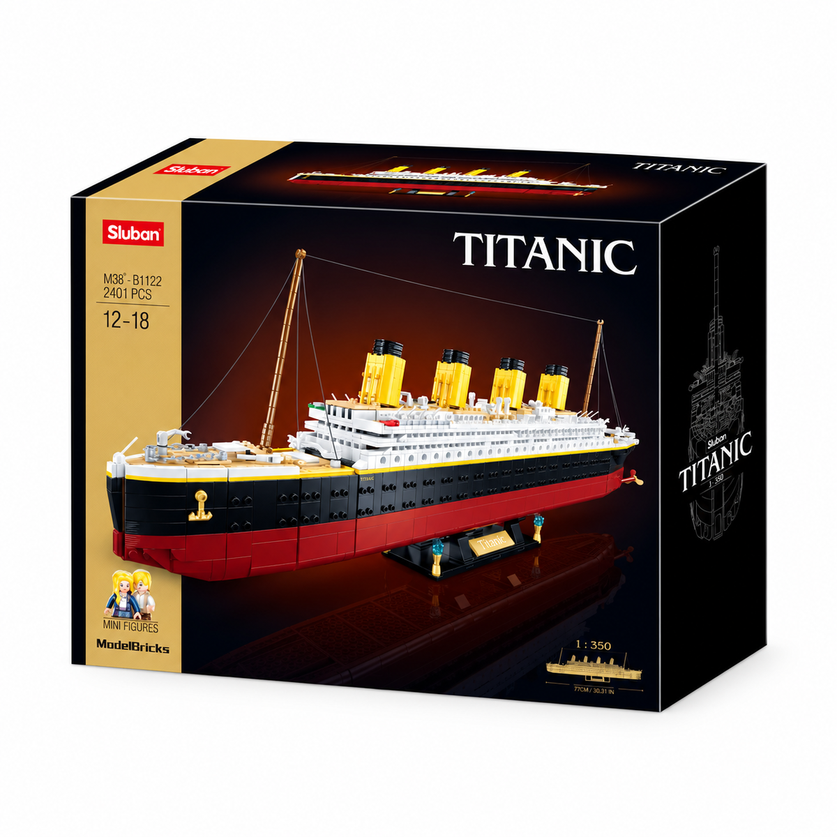 Sluban Titanic model building block construction set