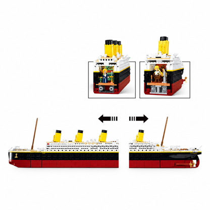 Sluban Titanic Building Block Model 1:350 – 2401 Pieces | M38-B1122